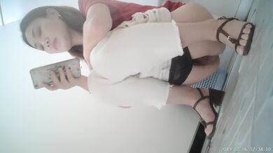 办公楼女厕全景偷拍漂亮女主管保养的还不错的美鲍鱼